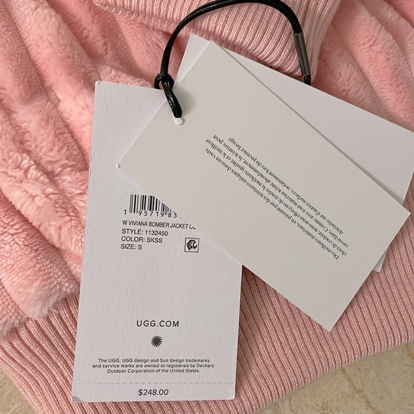 NWT UGG Viviana Bomber Jacket Cord. - Picture 9 of 15